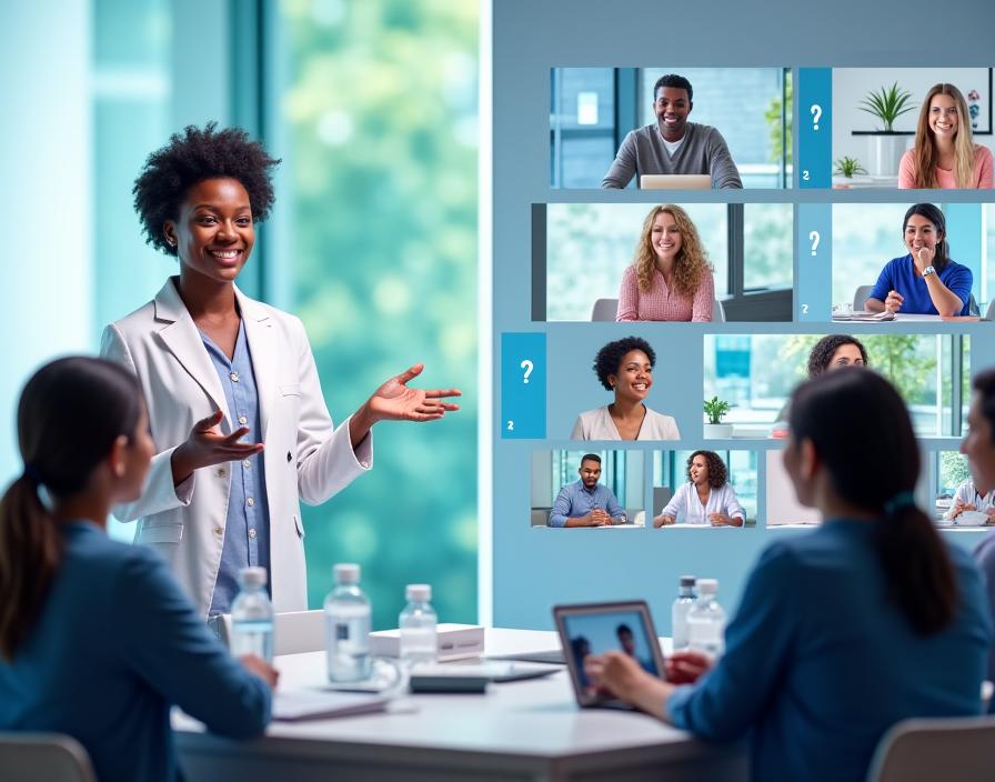 Virtual wellness workshops and expert sessions
